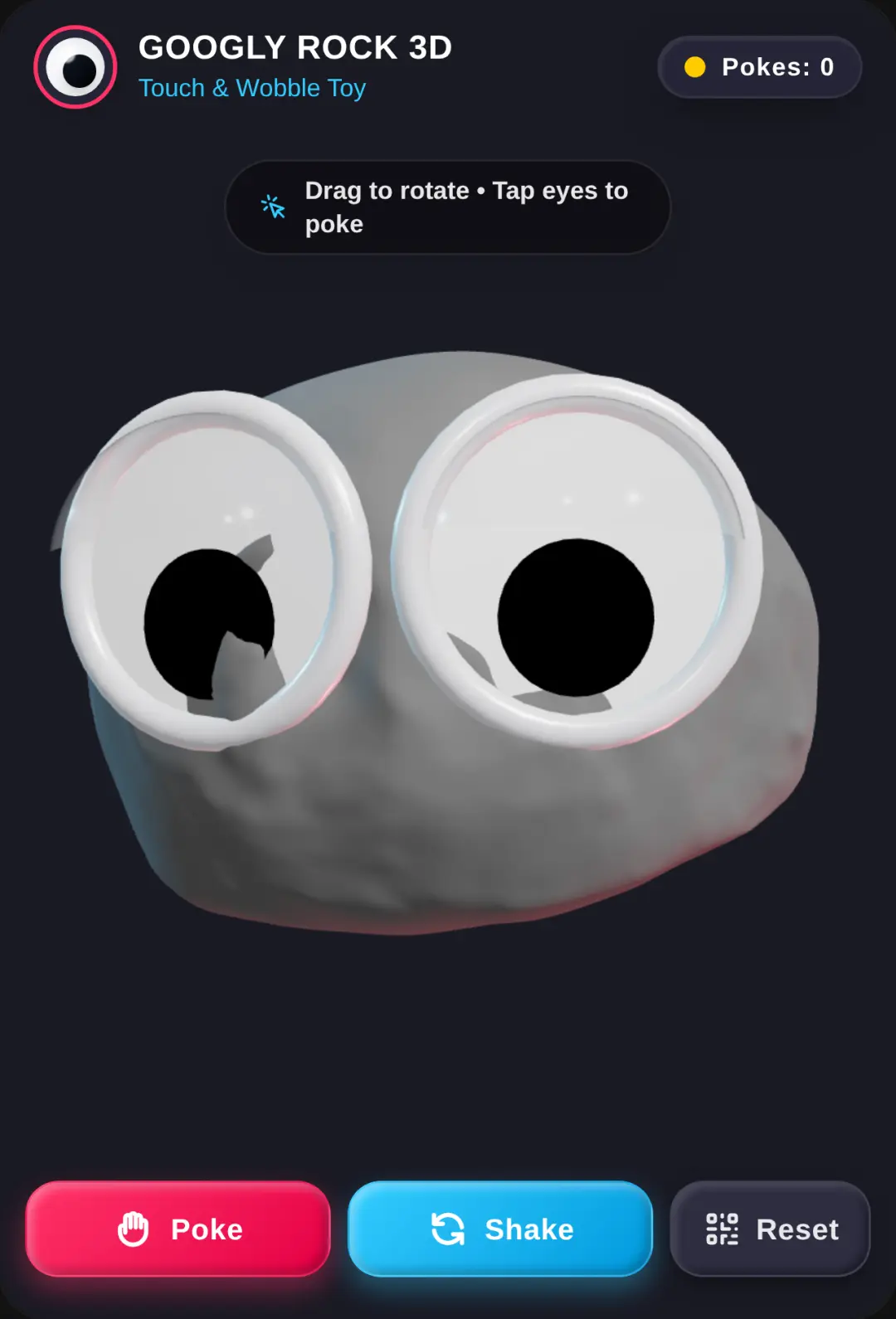 Googly Rock 3D cover