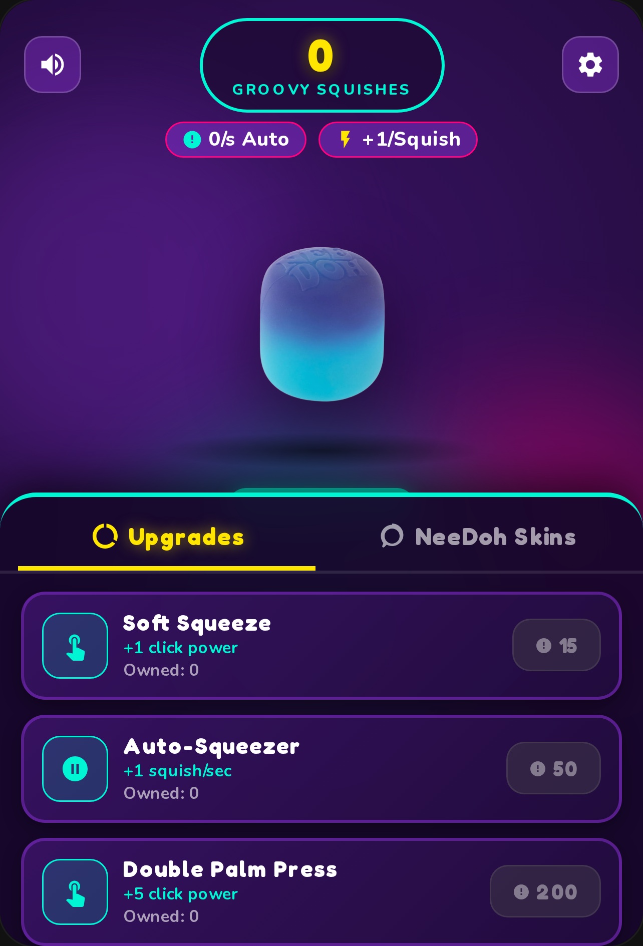 NeeDoh Groovy Squish Clicker cover
