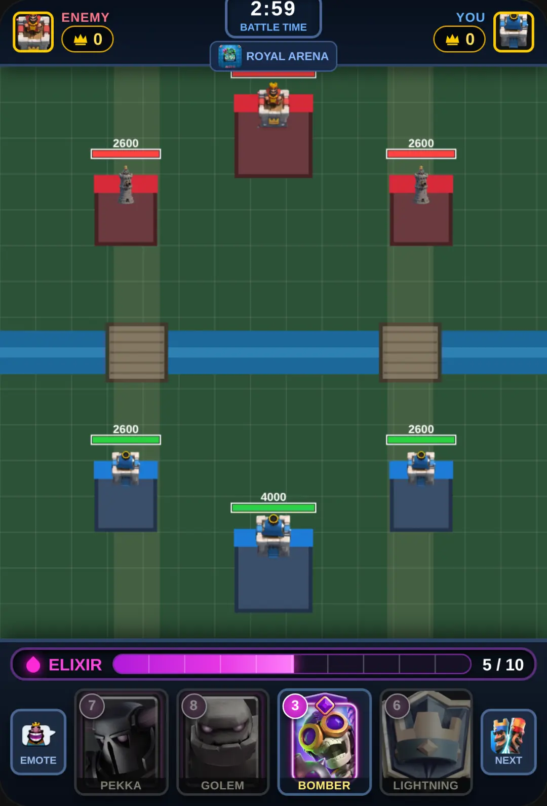 Clash Royale 1v1 Battle Arena cover
