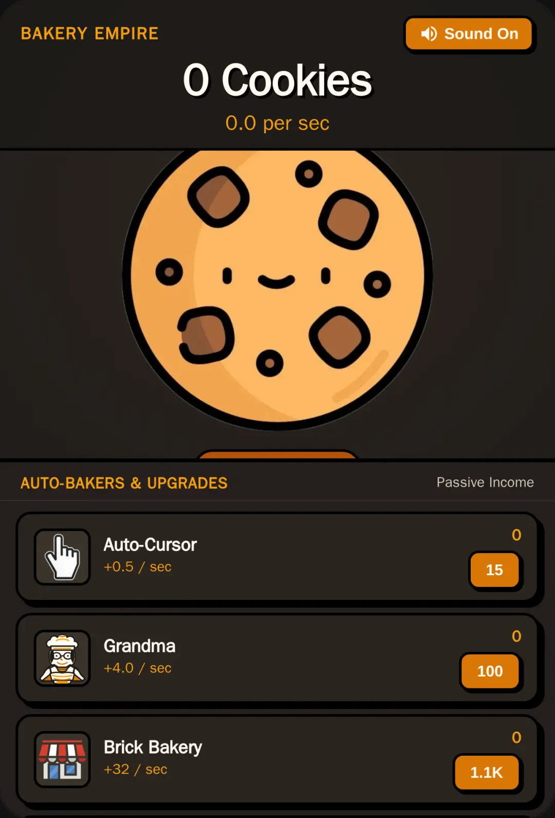 Cookie Baker Simulator cover