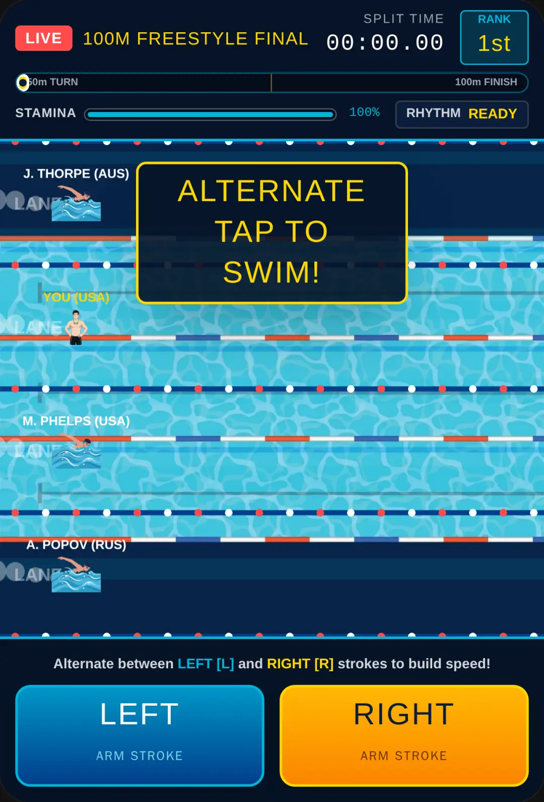 Olympic Swimming Sprint cover