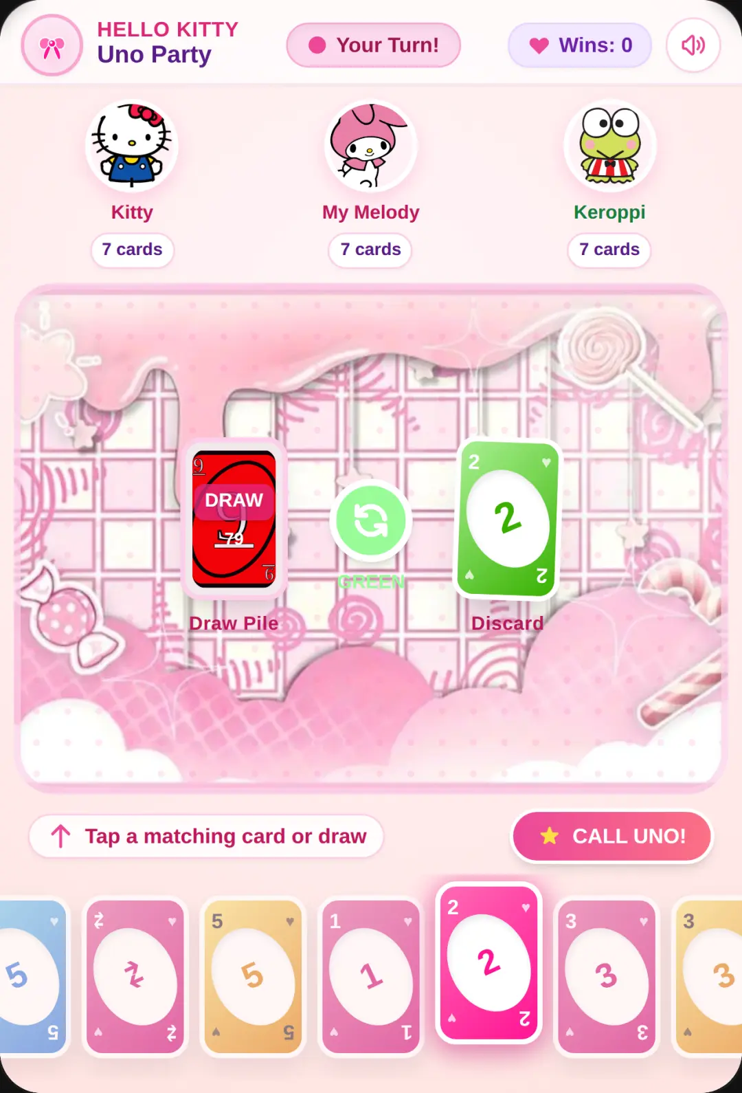 Hello Kitty Uno Party cover
