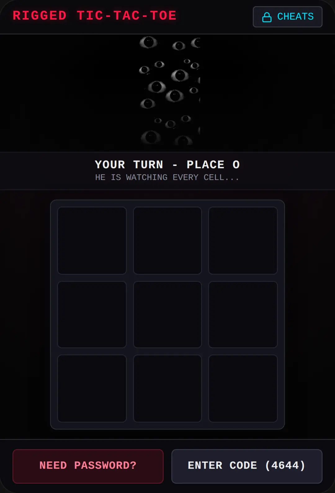 Rigged Tic-Tac-Toe cover
