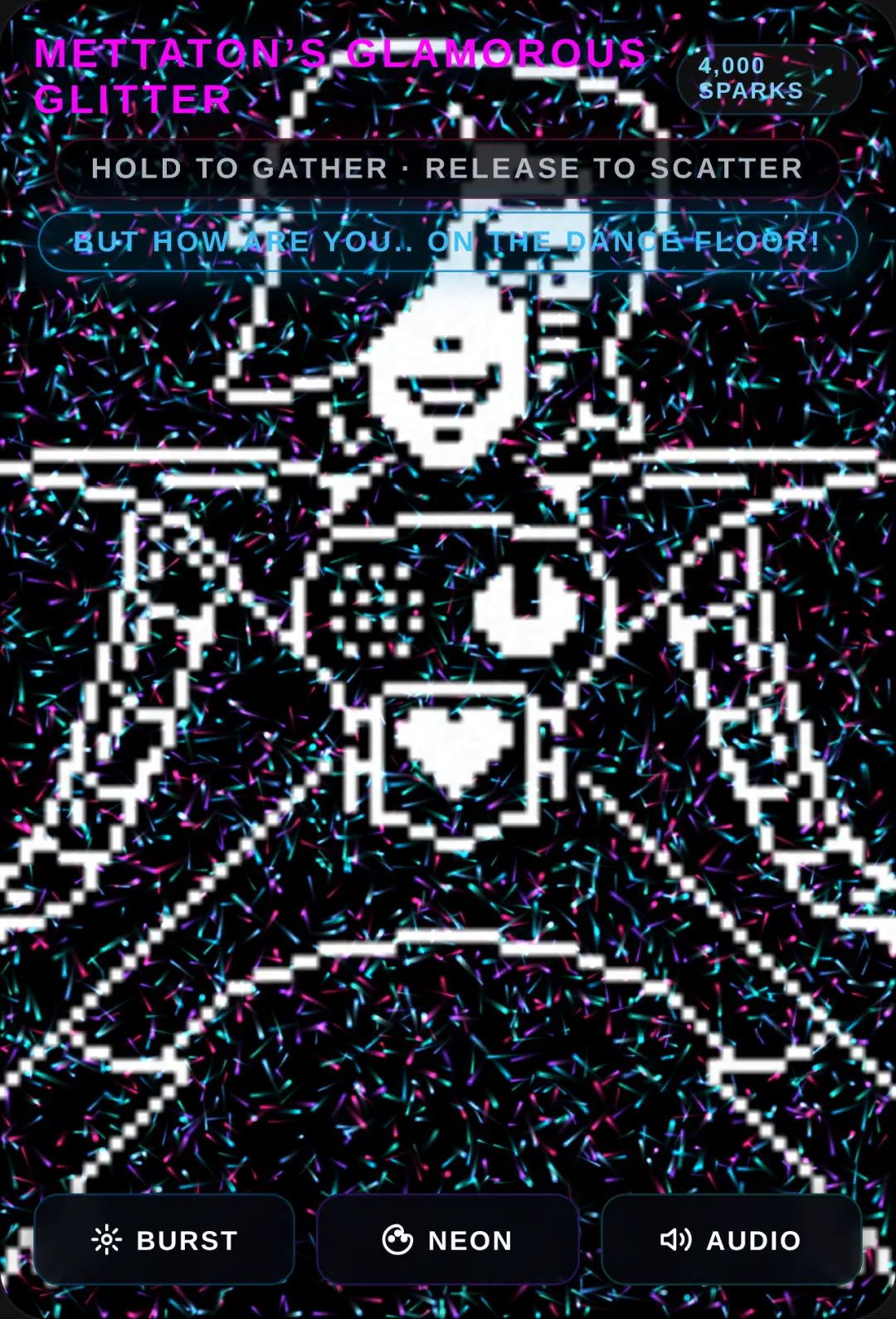 ‼️EPILEPSY WARNING‼️ Mettaton's Glamorous Glitter! cover