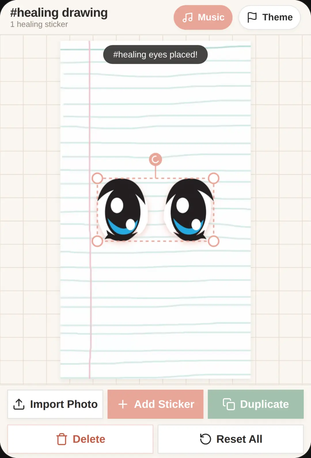 your drawing cover