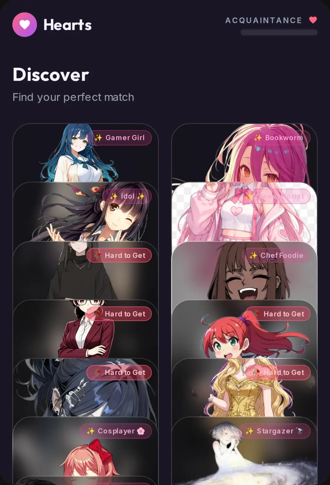 Anime Hearts Dating cover