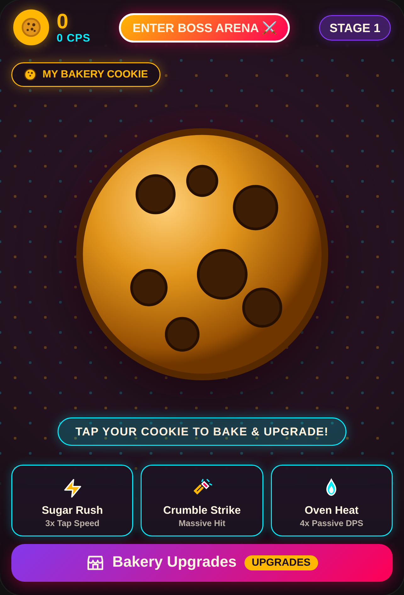 Cookie Crusher: Bakery and Boss Arena cover