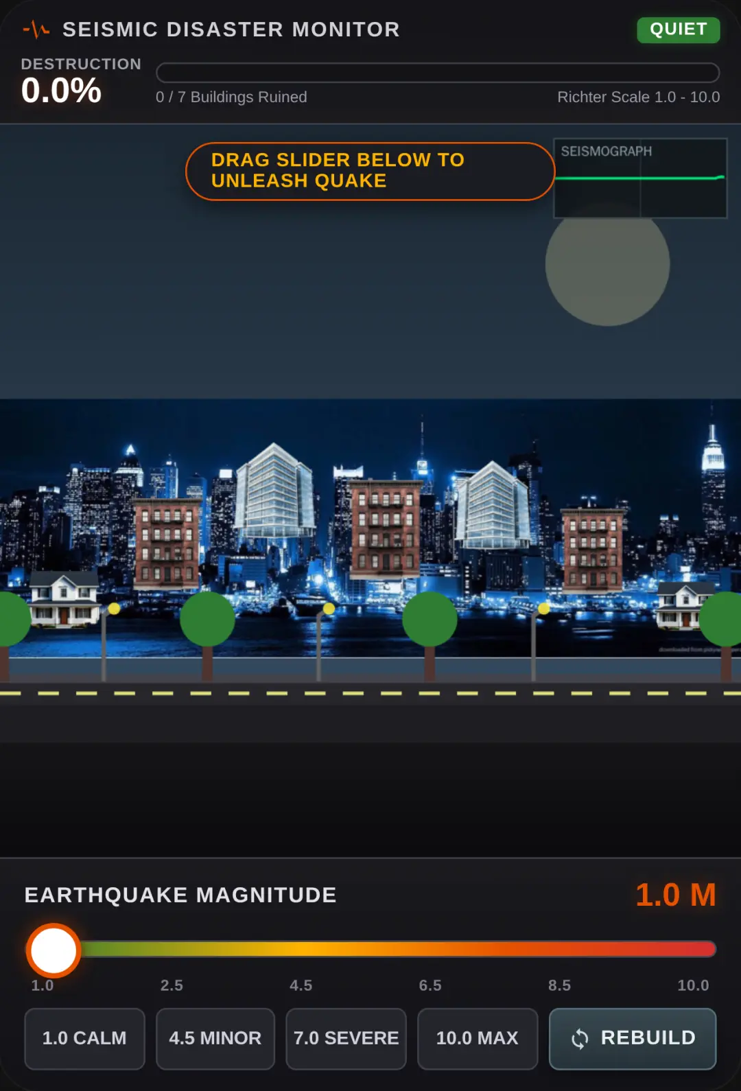 Earthquake Destruction Simulator cover