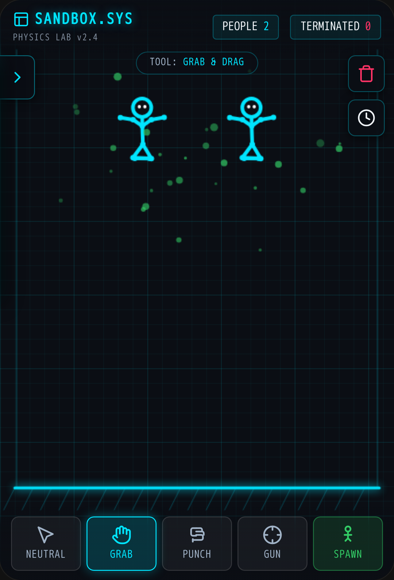 Ragdoll Physics Sandbox  hand