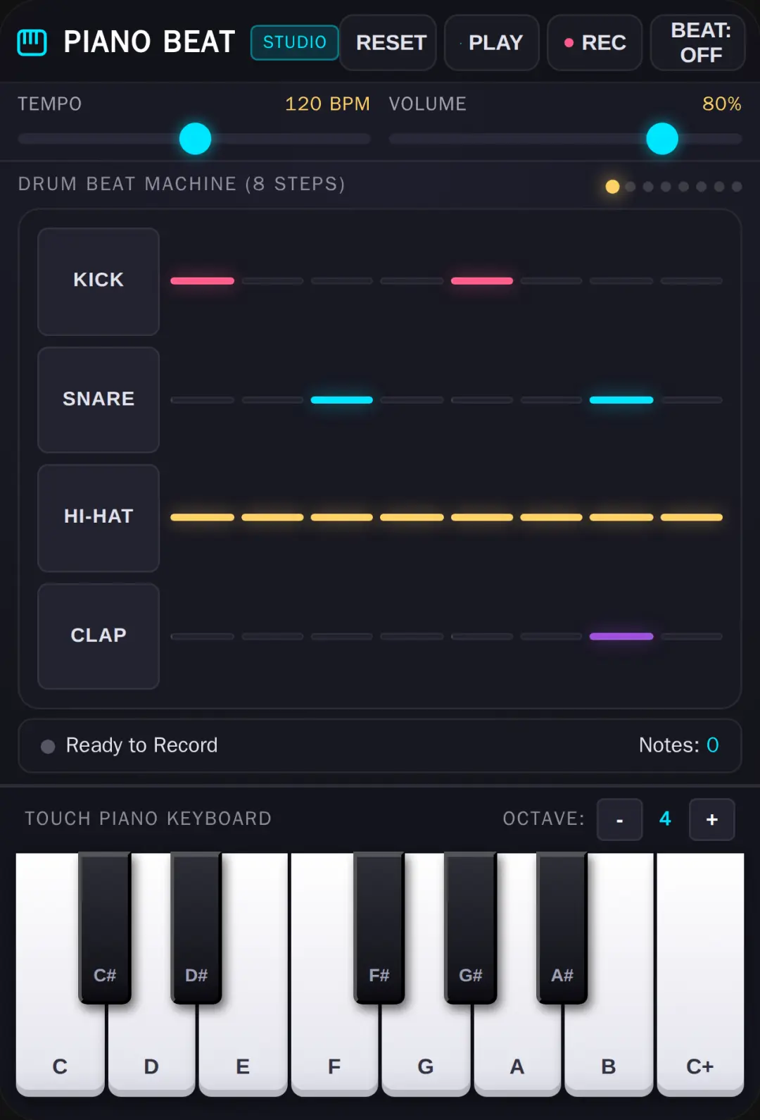 Piano Beat Studio cover