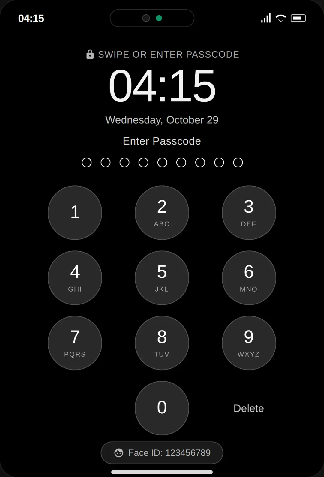 iOS Simulator - Creepypasta cover