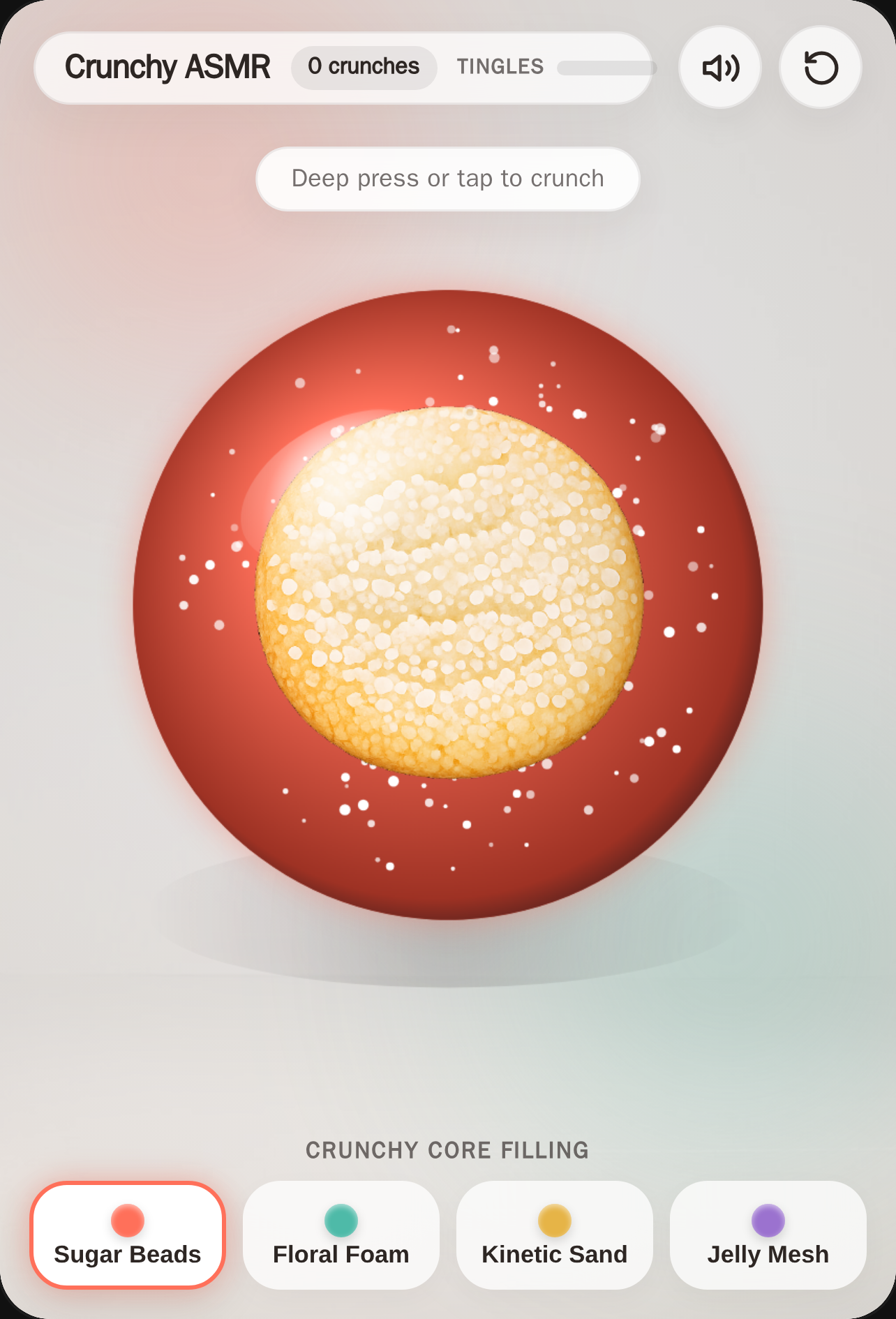 Crunchy ASMR Squeeze Ball cover