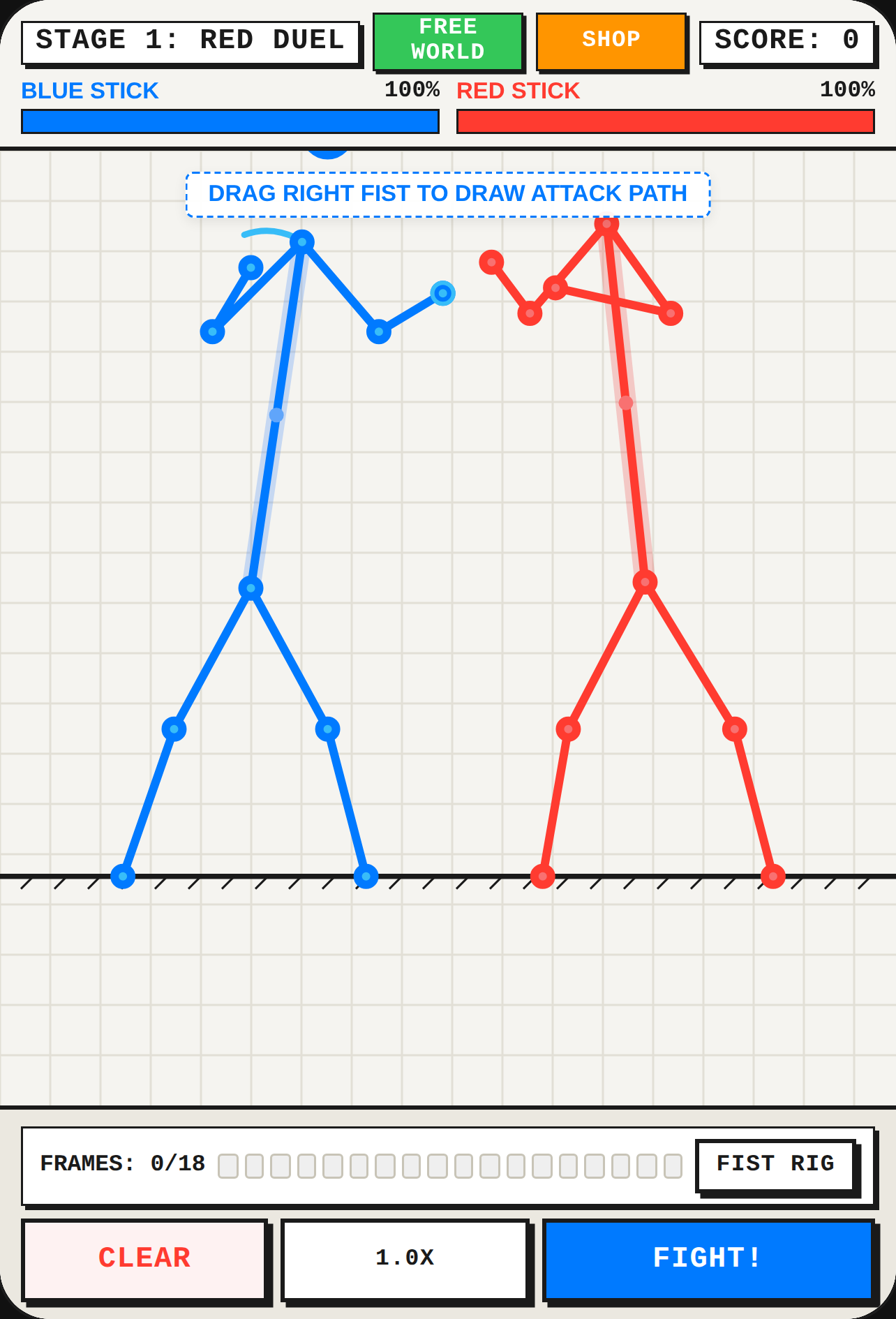 Stick fight cover