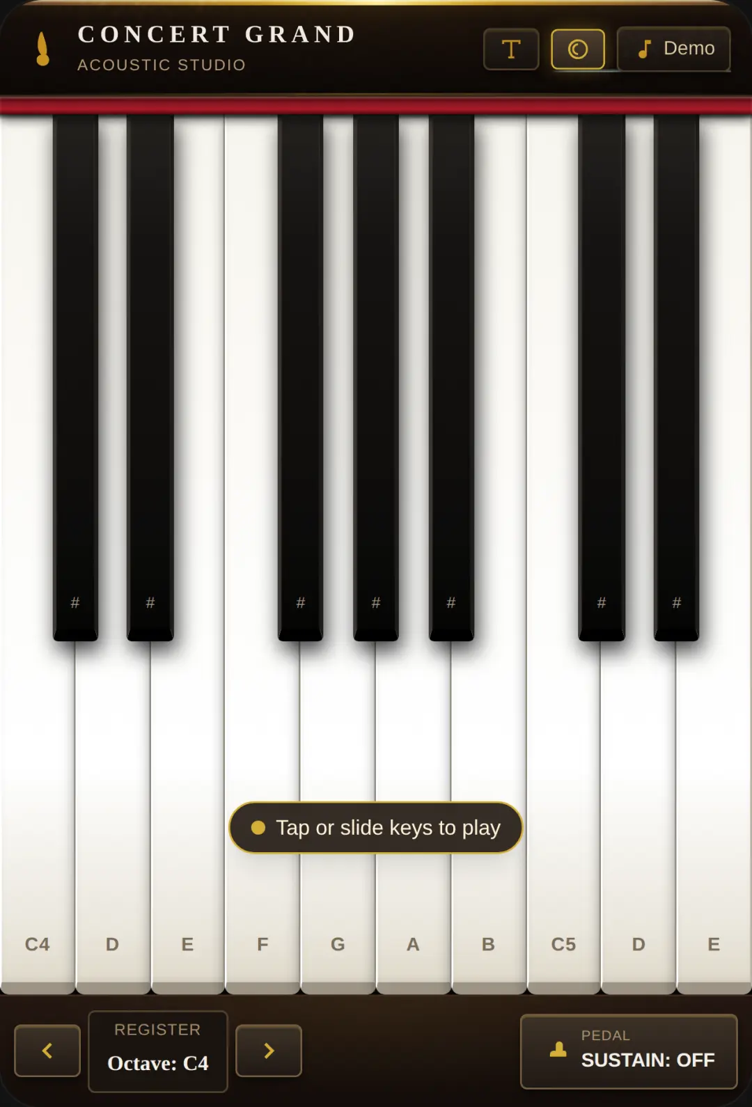 Concert Grand Piano cover