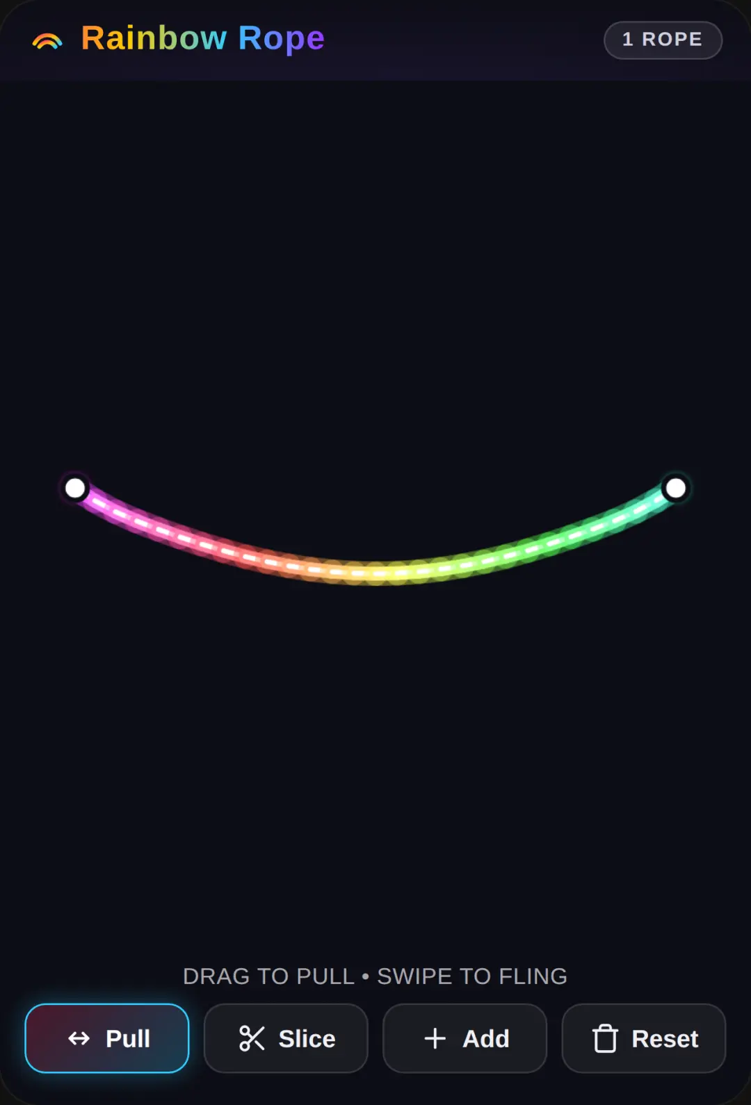 Rainbow Rope cover