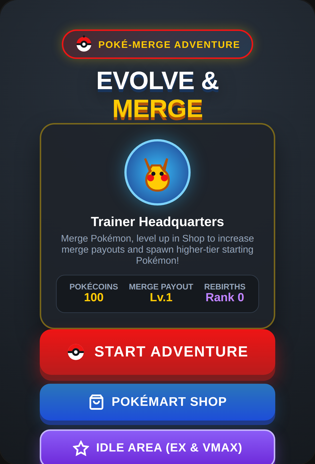Poké Merge Champion cover