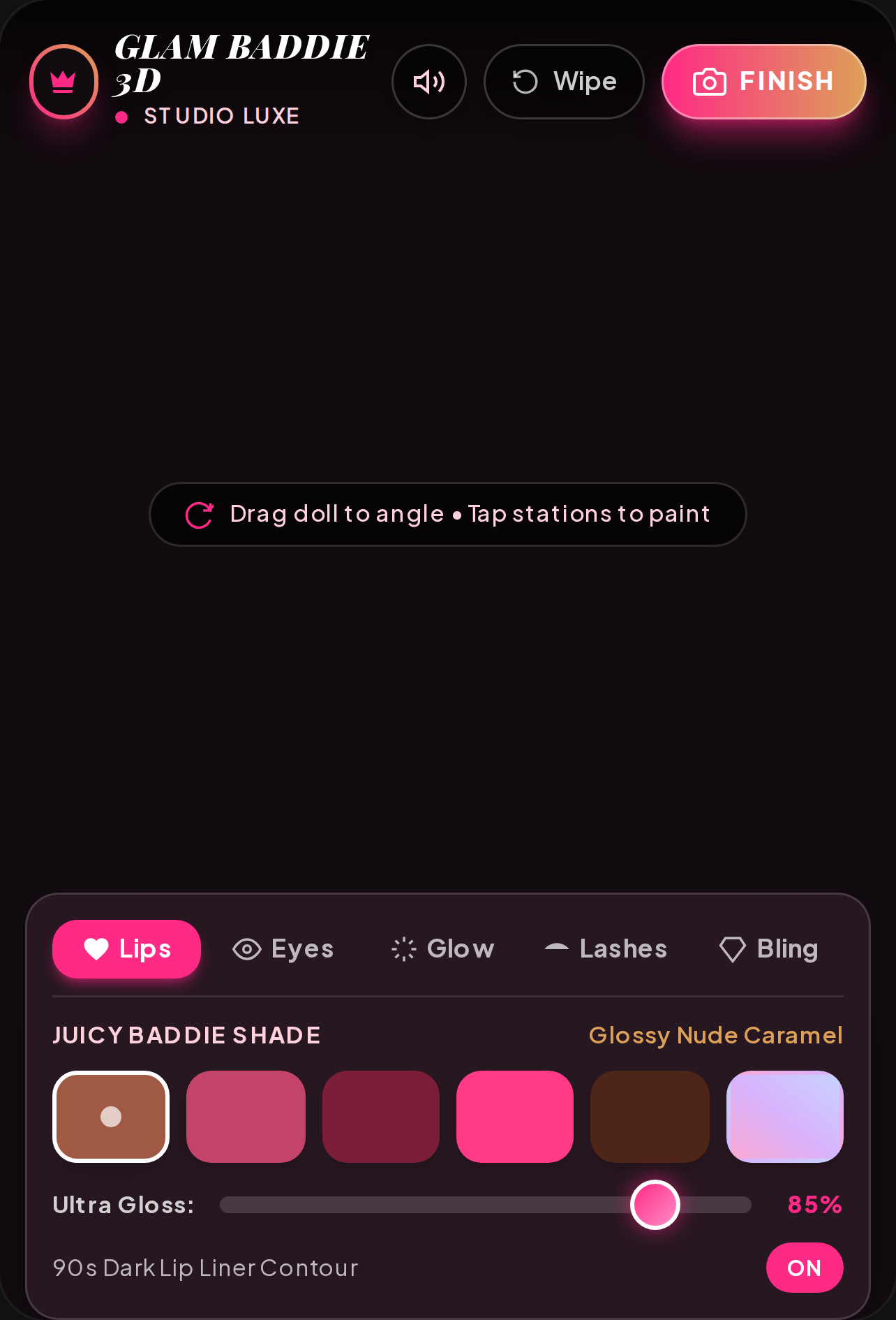 Aesthetic Baddie 3D Makeup Studio cover