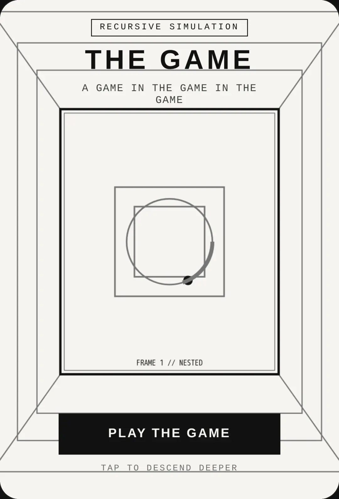 THE GAME cover