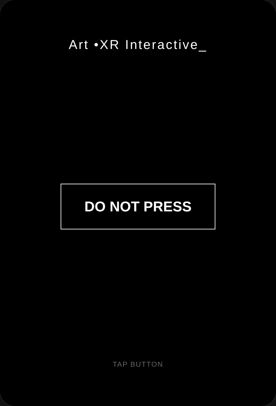 Don't press... or ELSE? cover