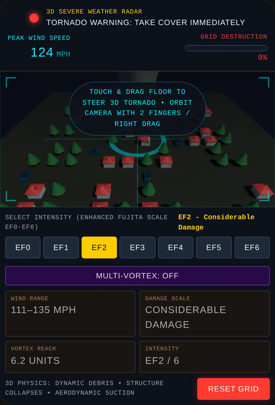 3D Tornado Simulator EF0-EF6 cover