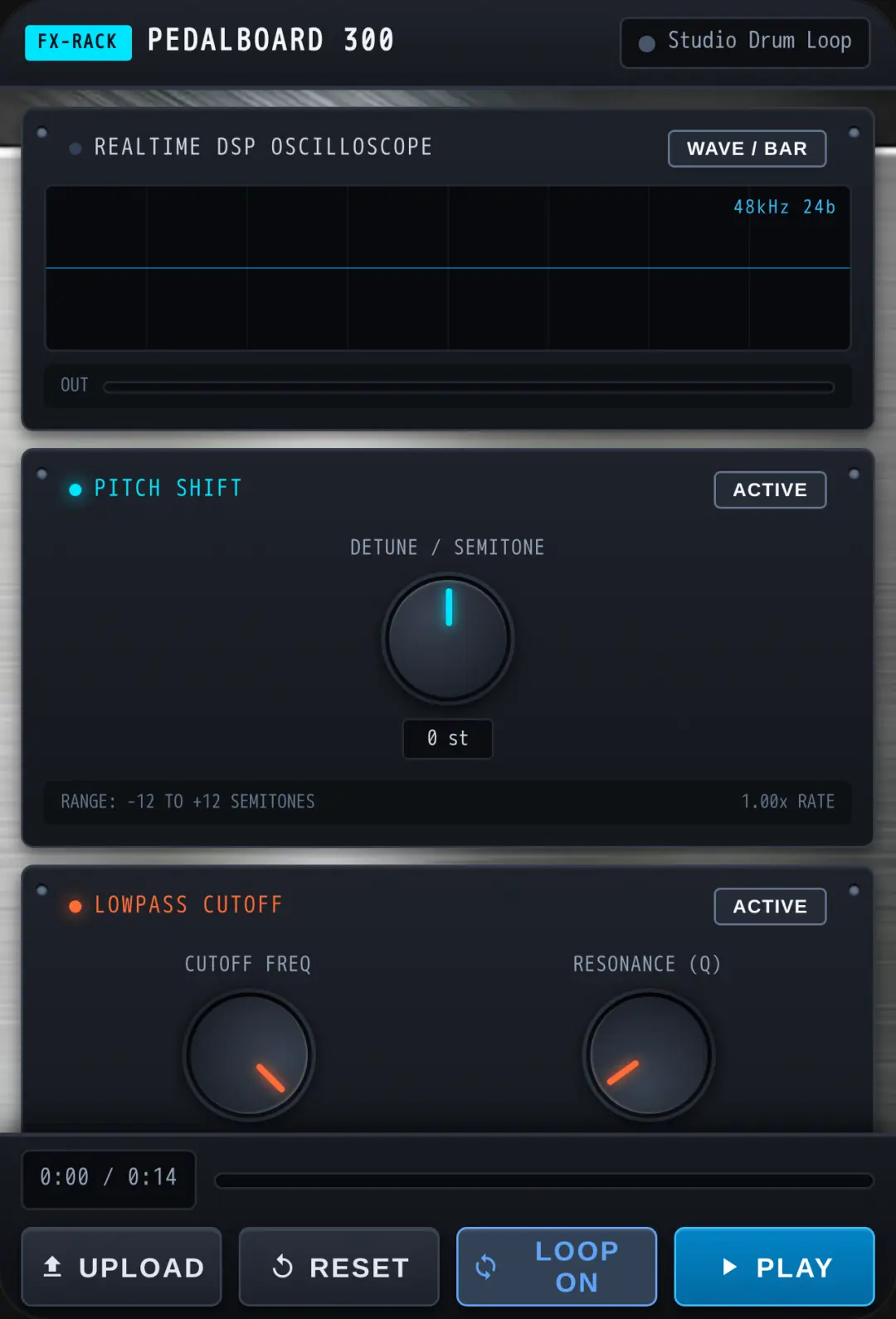 RackFX Studio Pedalboard cover