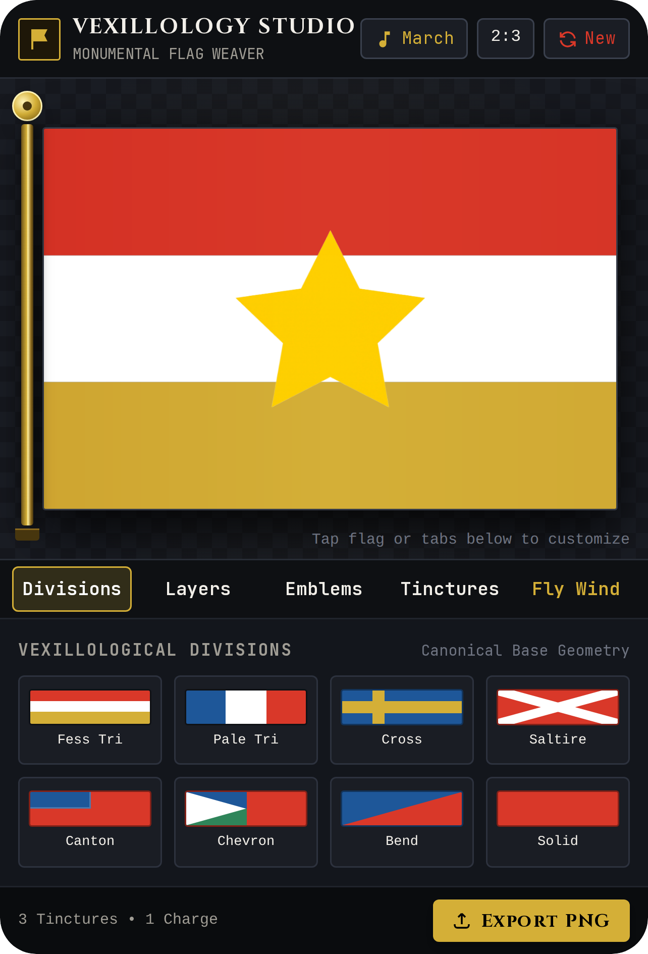 Vexillology Studio — Monumental Flag Designer cover