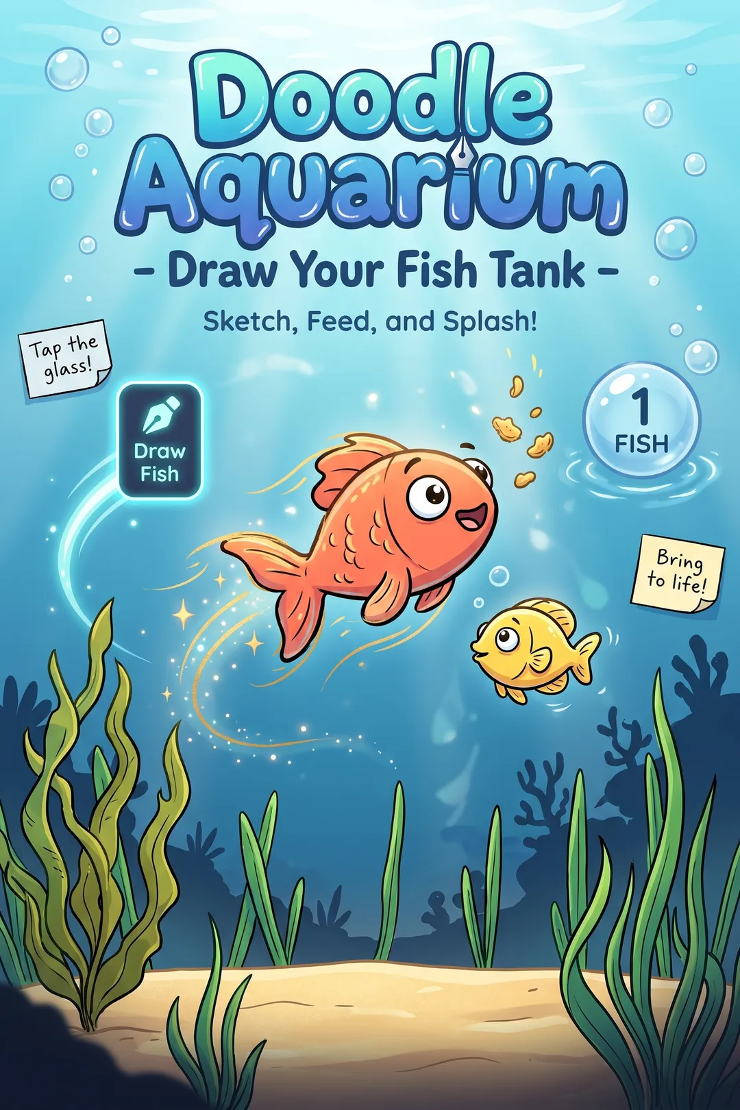 Doodle Aquarium - Draw Your Fish Tank