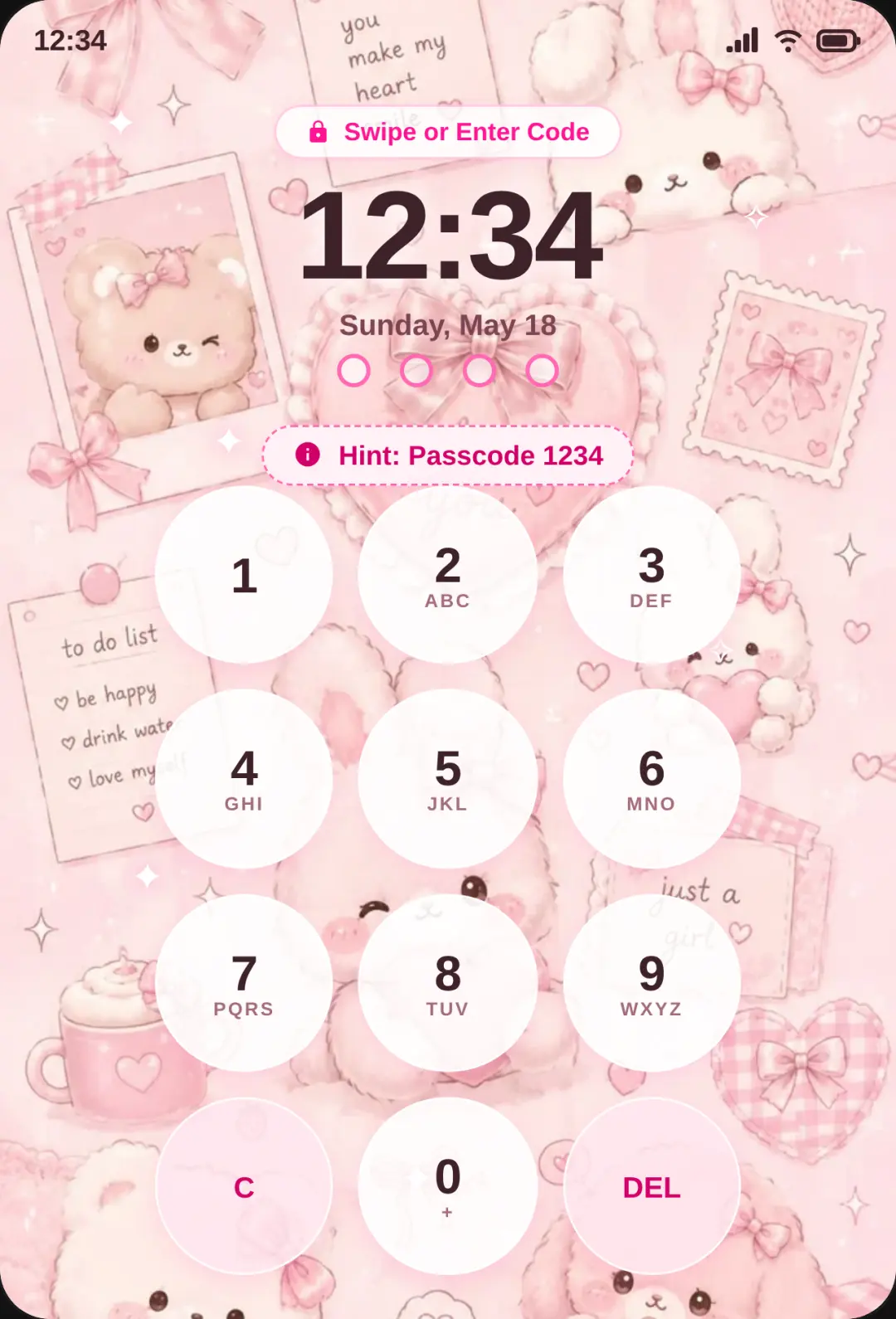 Cute Bunny Phone cover