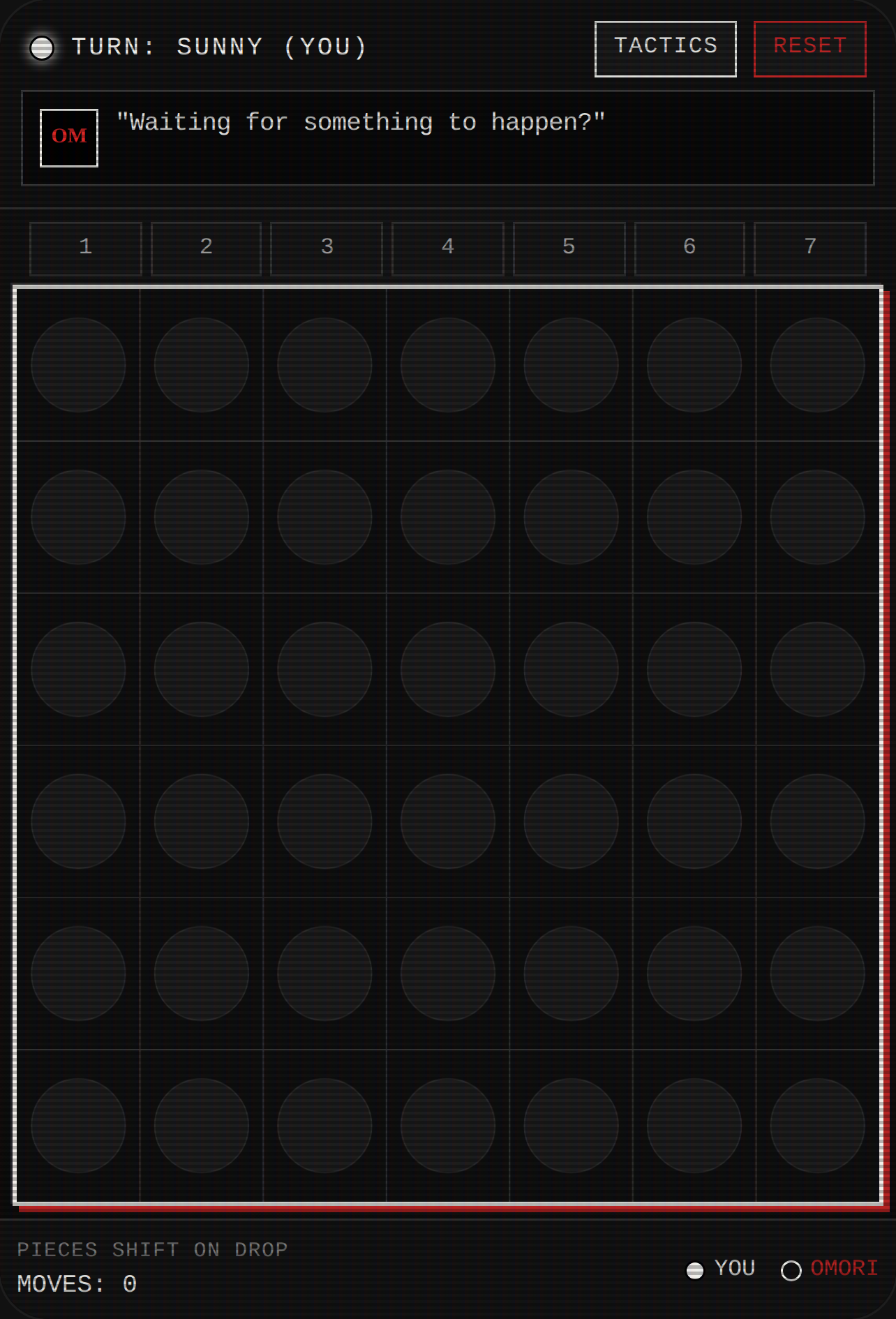 Connect 4: Omori Shift cover