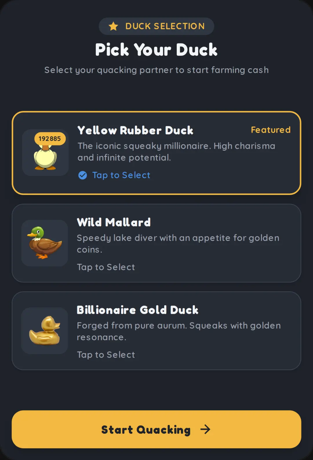 Duck Clicker Infinite cover