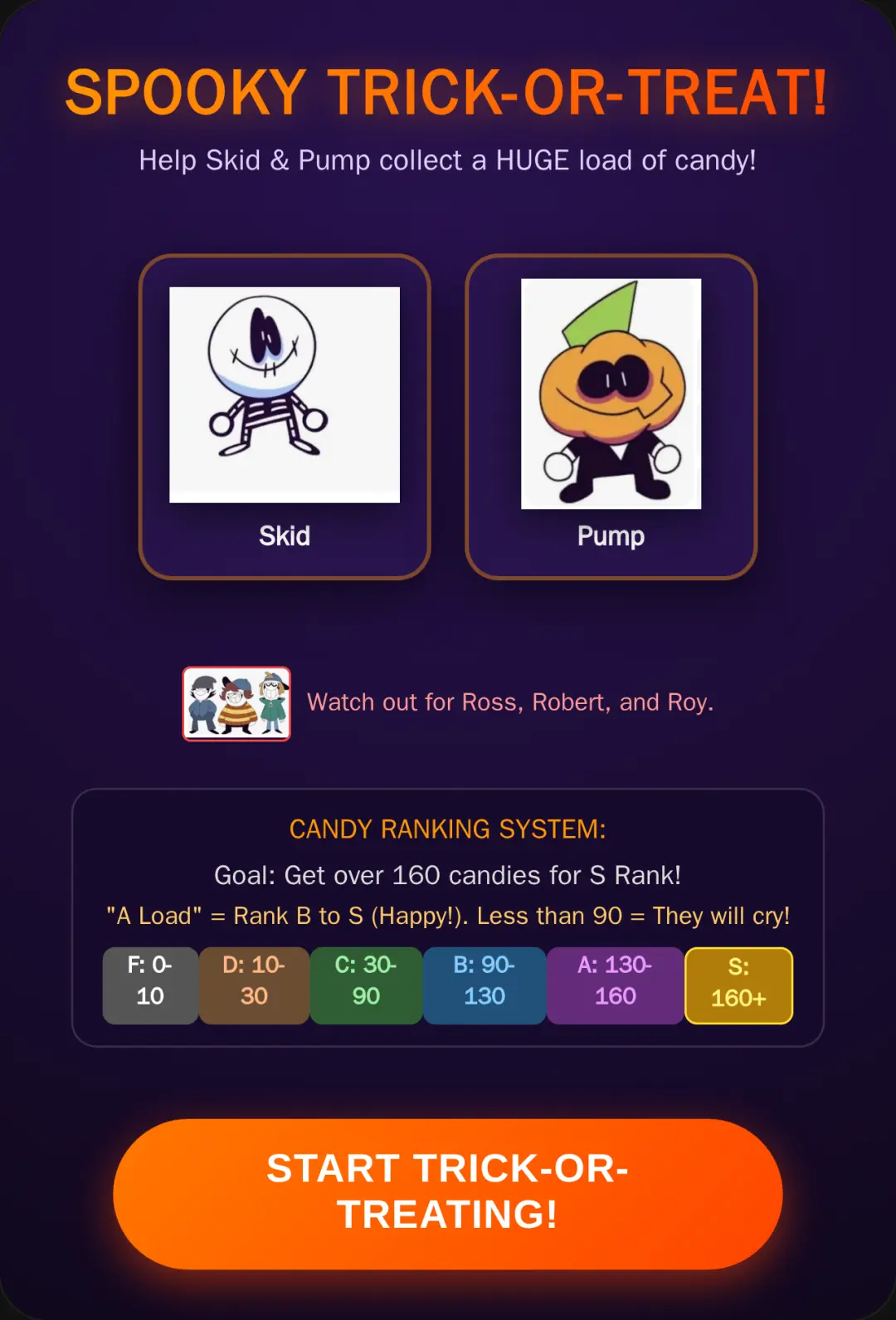 Skid & Pump: Spooky Trick-or-Treat(unofficial) cover