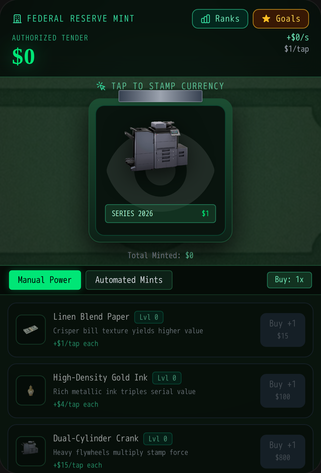 Money Printer Tycoon cover