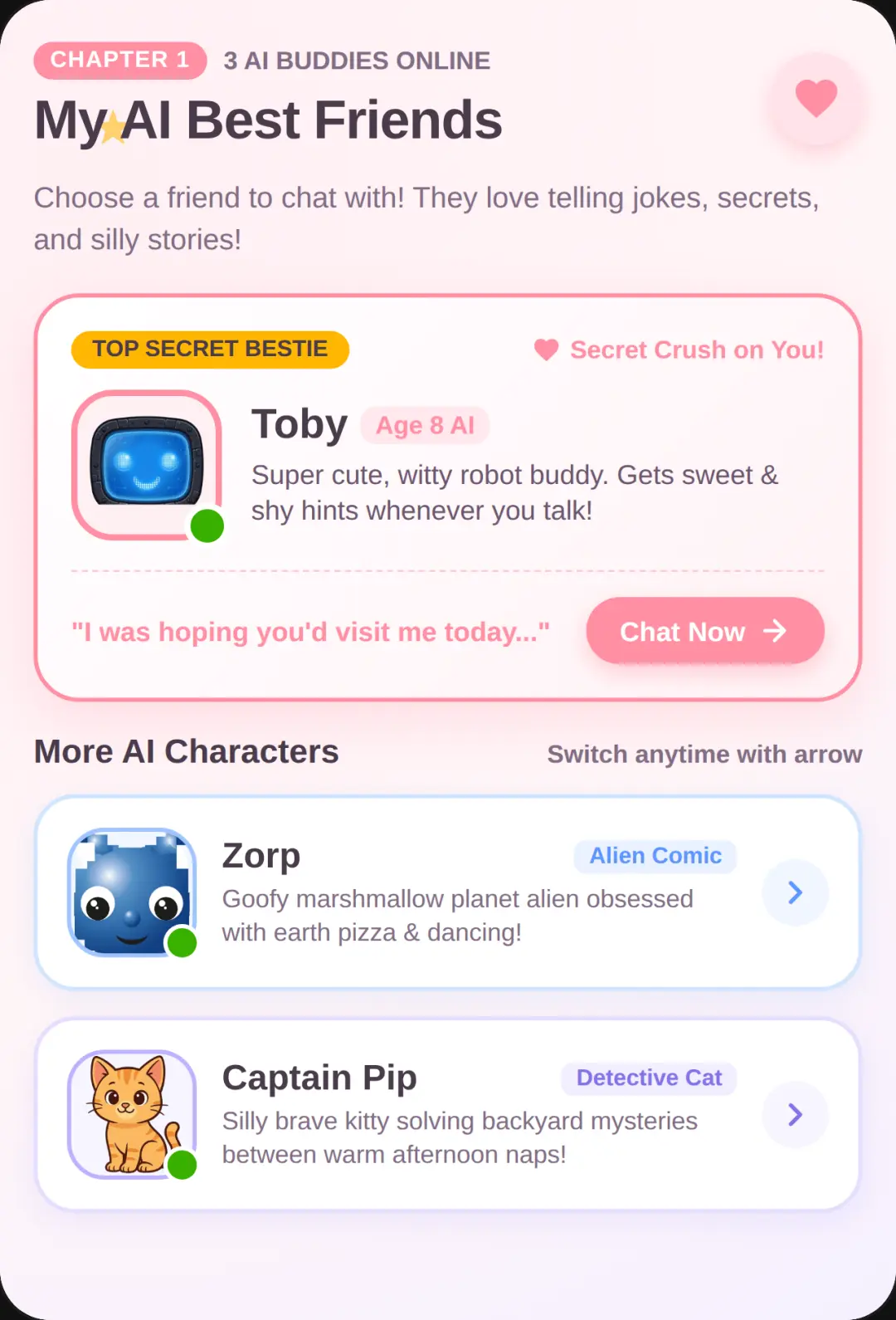 AI Buddy Chat - Cute & Funny Friends cover