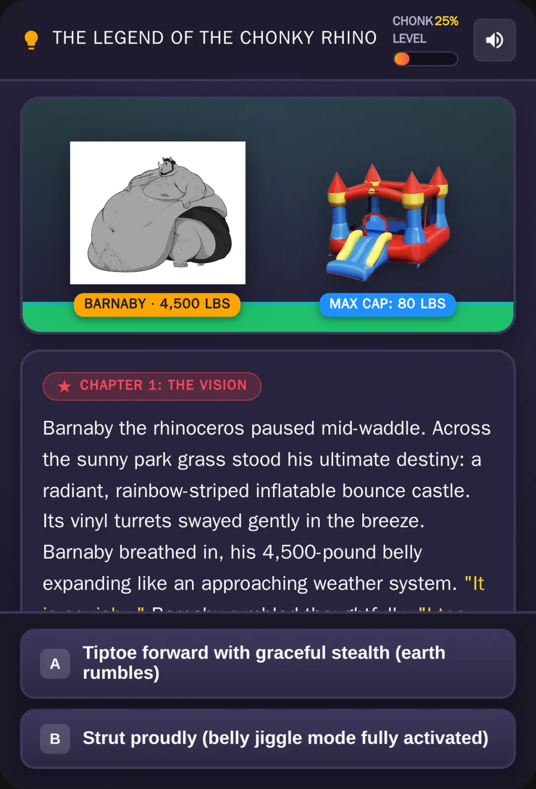 The Legend of the Chonky Rhino cover