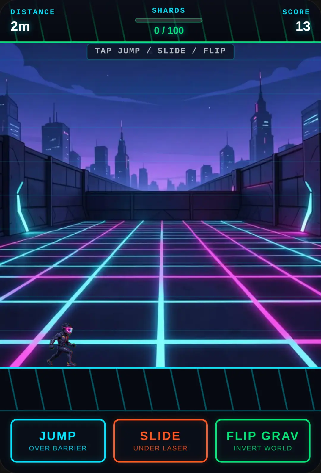 Neon Cyber Runner cover
