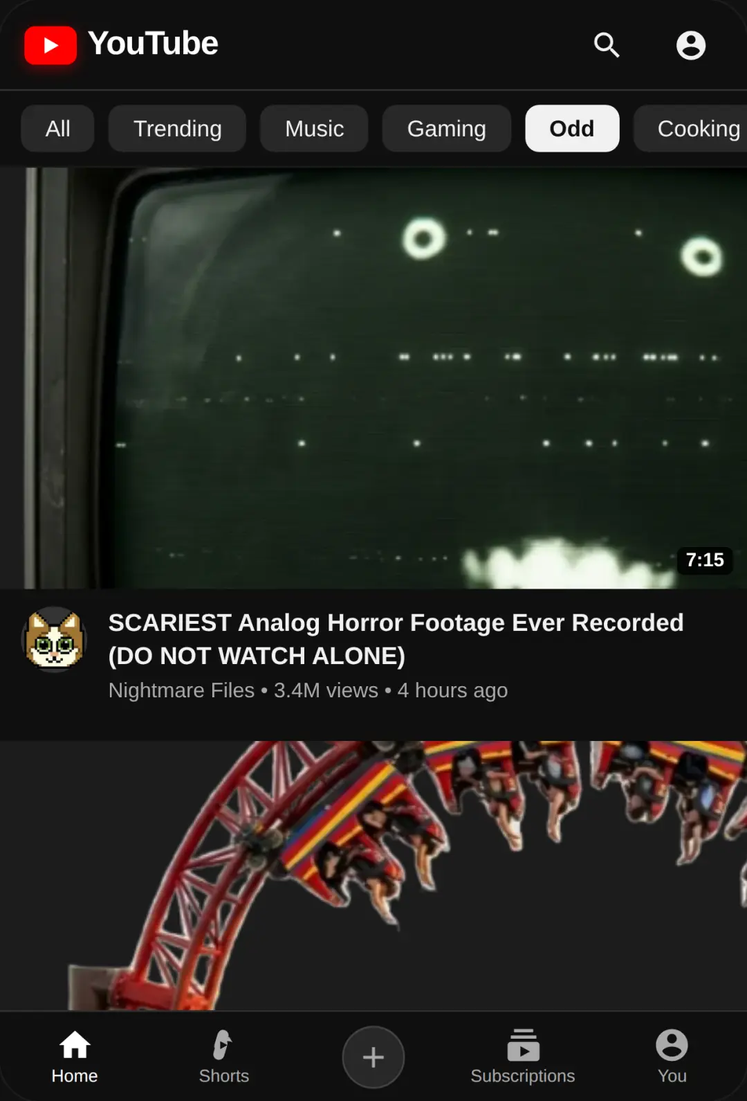 YouTube cover