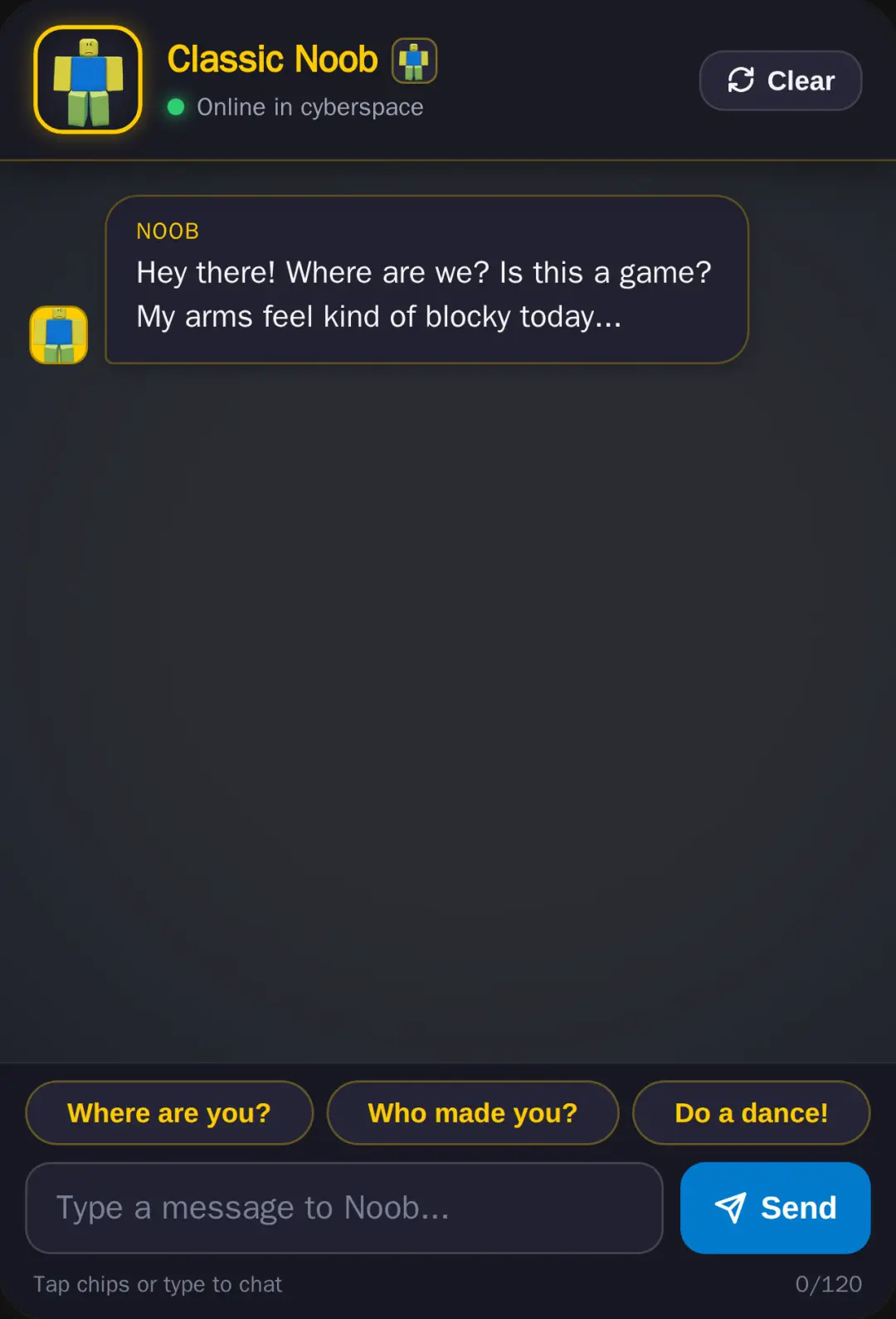 Chat with Classic Noob cover