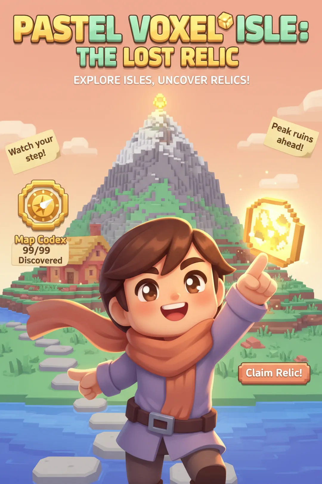 Pastel Voxel Isle: The Lost Relic cover