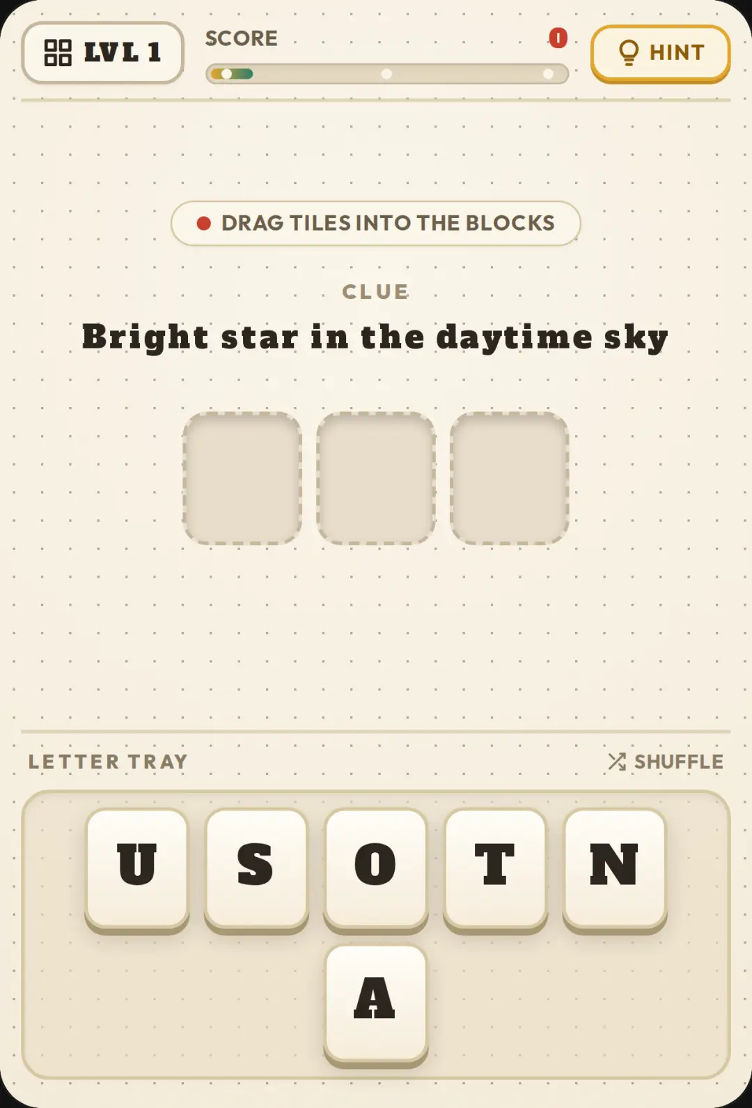 Letter Blocks — Word Grid Puzzle cover