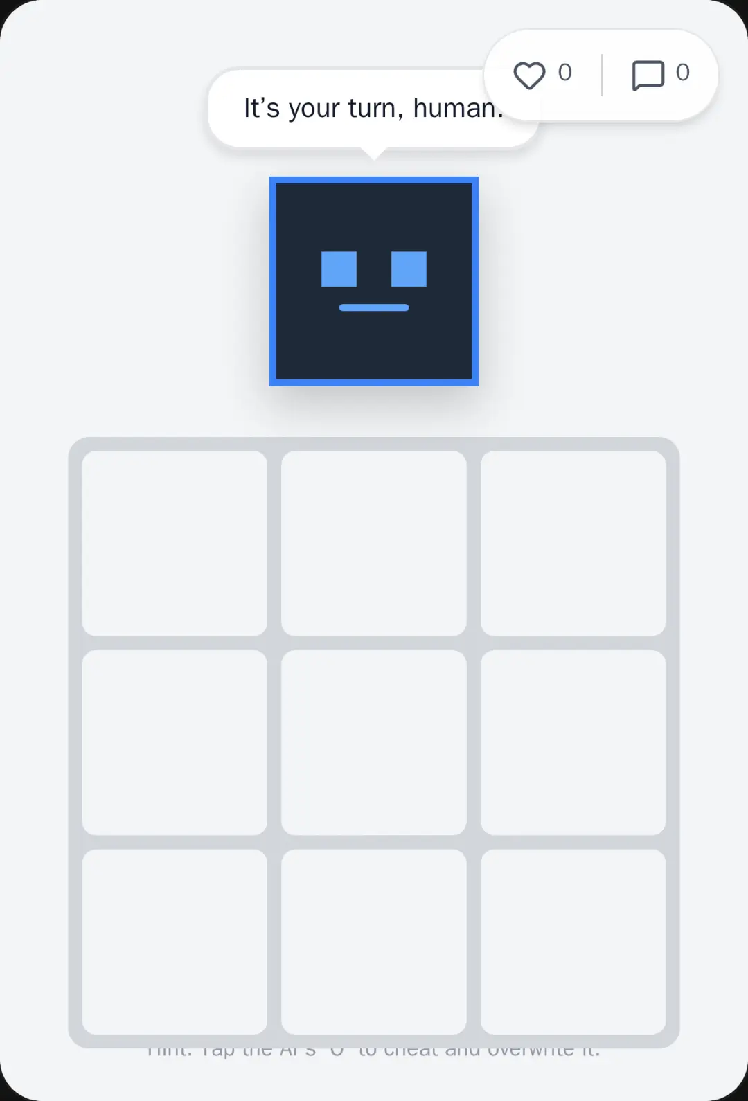 Rogue AI Tic-Tac-Toe