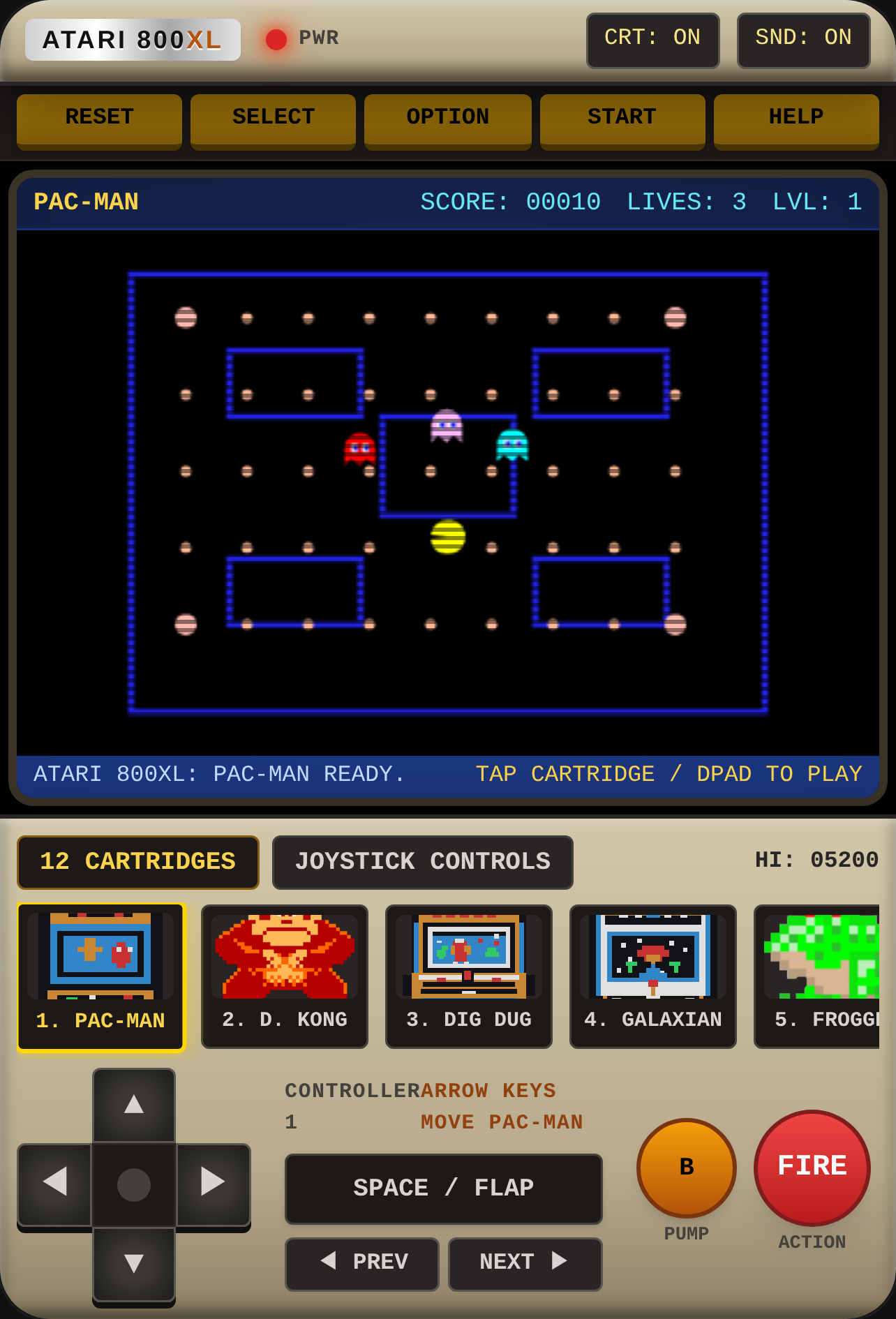 Atari 800 XL - 12 Retro Classics cover