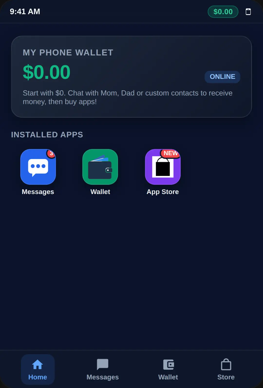 Phone Sim: Chat, Money & Apps cover