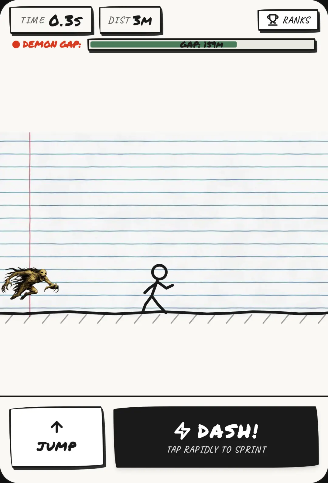 Stickman Demon Chase cover