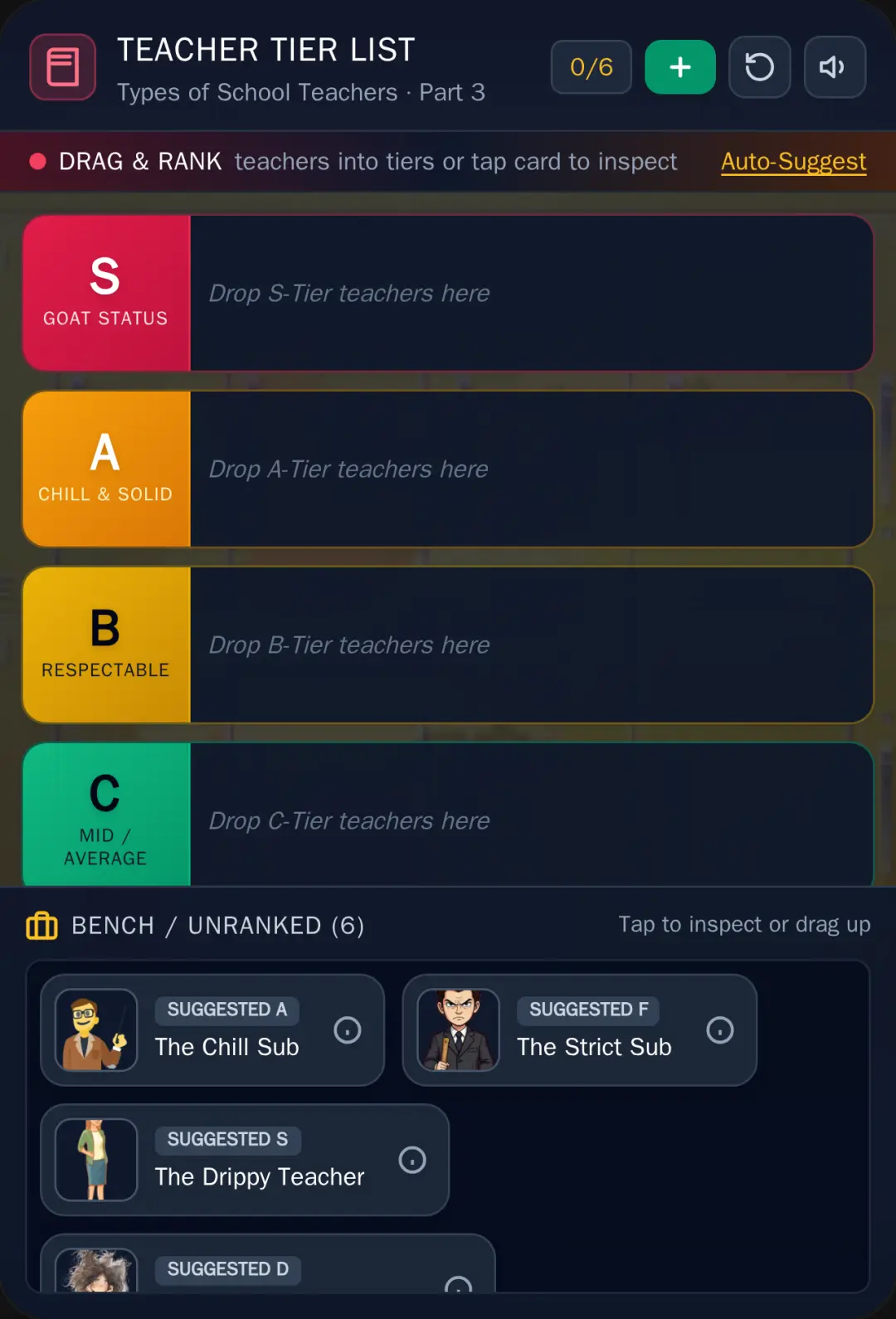 Teacher Tier List - Different Types of School Teachers cover
