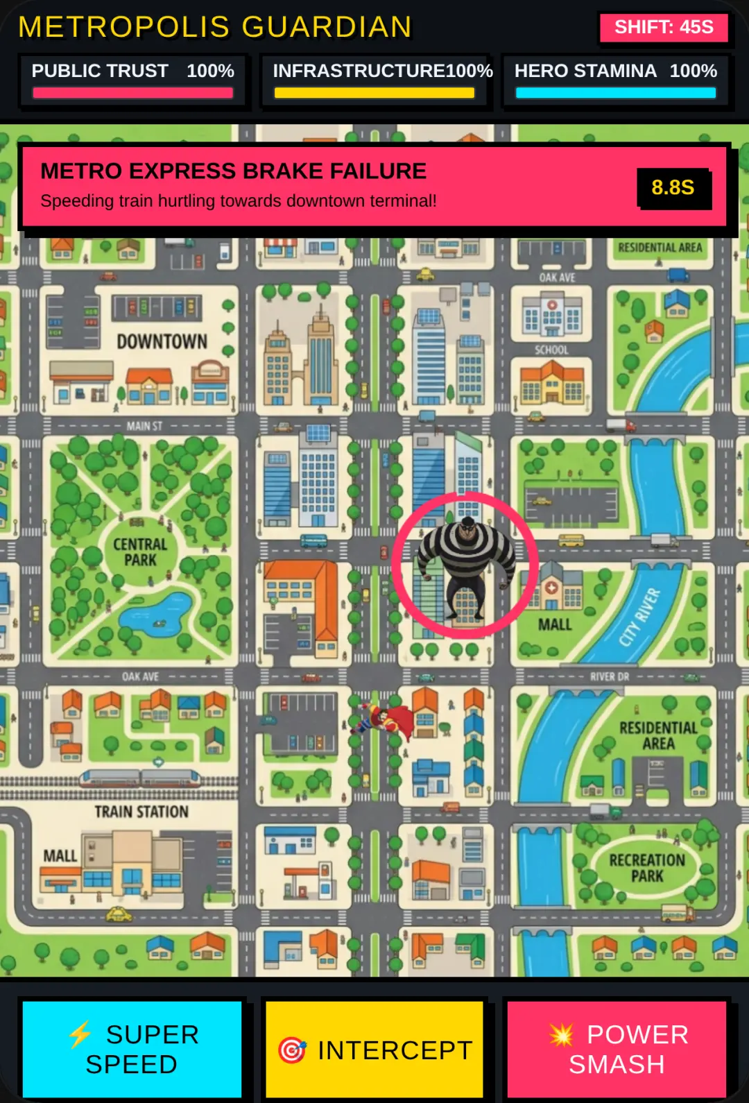 Metropolis Guardian: Super Speed Sandbox cover