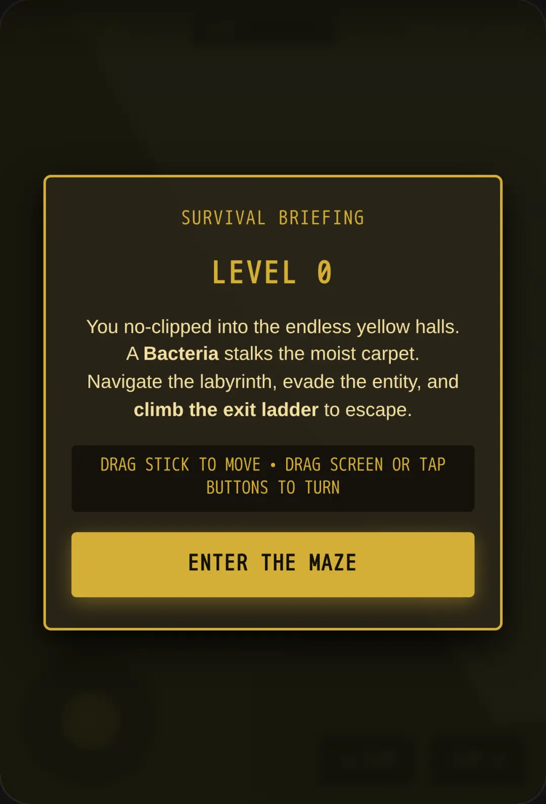 Level 0: The Backrooms cover