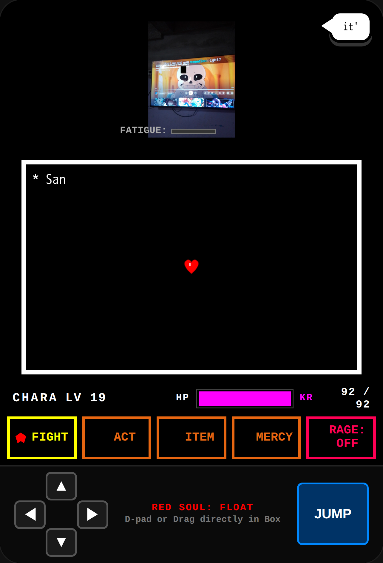 Undertale - Sans Battle cover