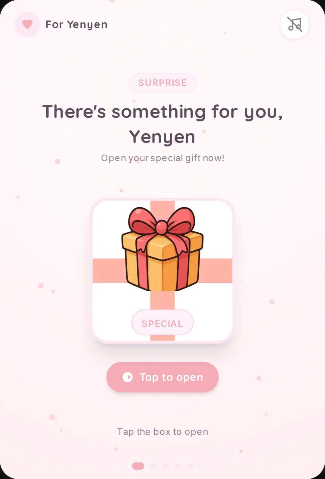 Birthday Card for Yenyen cover