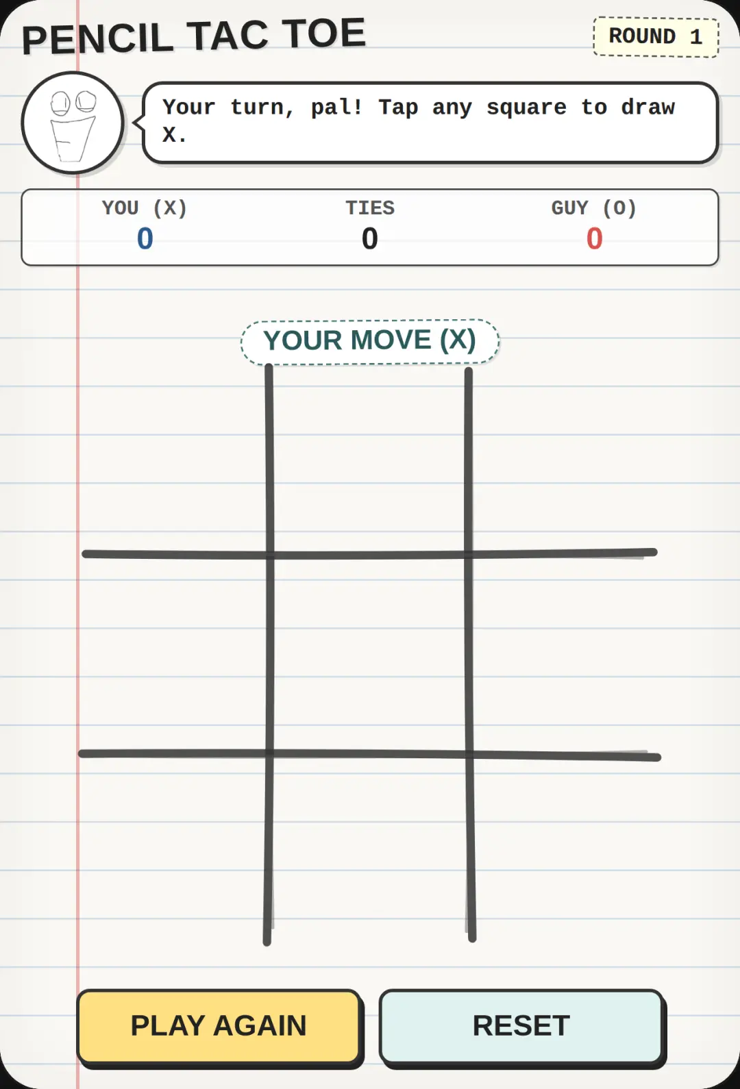 Pencil Tac Toe cover