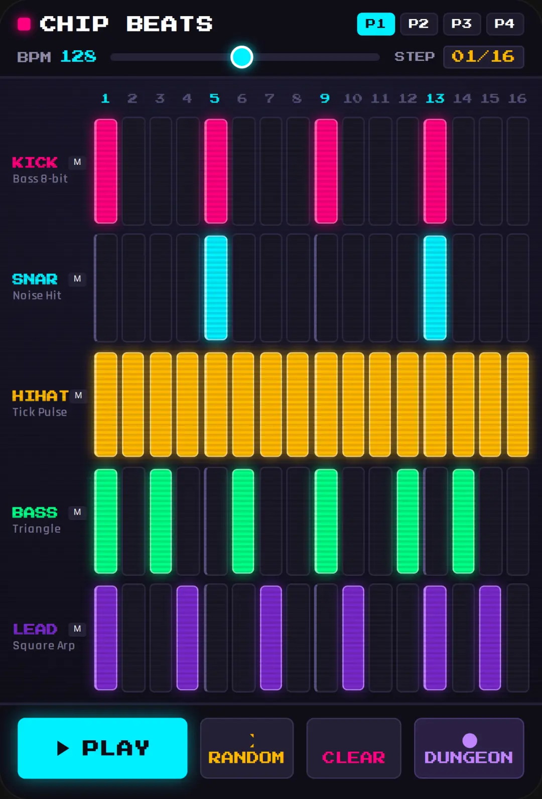 Chiptune Beat Machine cover